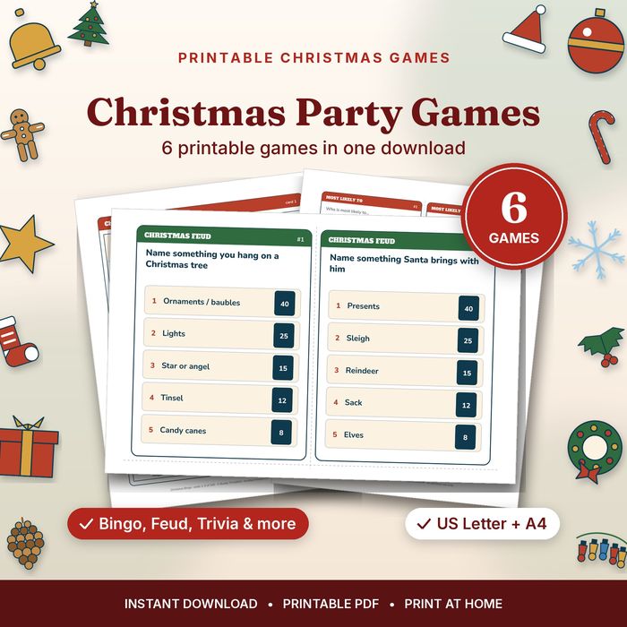 Christmas Party Games Bundle